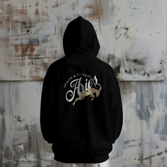 ARIES BLACK Unisex Hoodie