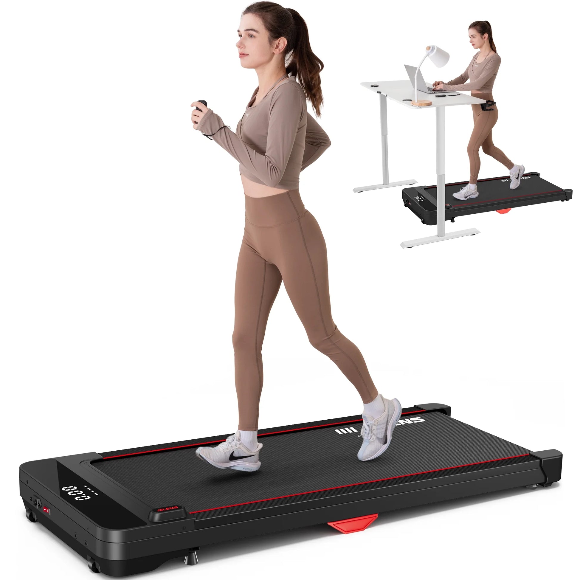 Walking Pad, Walking Jogging Machine with Remote Control